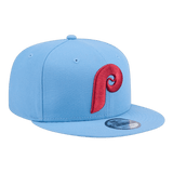 Philadelphia Phillies New Era Baby Blue 9FIFTY Adjustable Snapback Hat