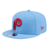 Philadelphia Phillies New Era Baby Blue 9FIFTY Adjustable Snapback Hat