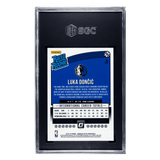 Luka Doncic SGC 9 2018-19 Panini Donruss Optic Rated Rookie Card #177