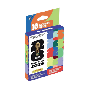 2026 Panini FIFA World Cup Soccer 10 Pack Sticker Hanger Box