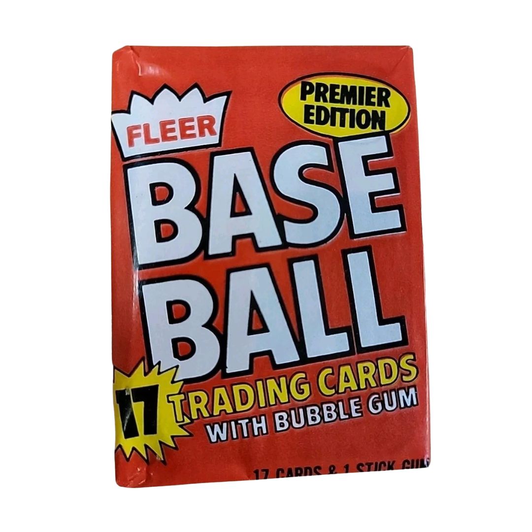 1981 Fleer Baseball Wax Pack - Single Pack