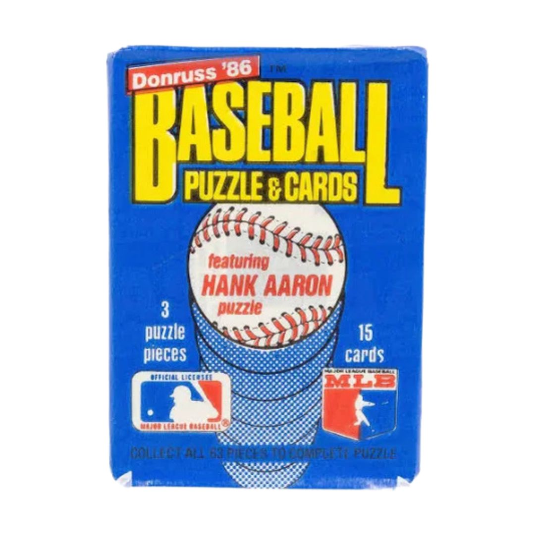 1986 Donruss Baseball Wax Pack - Single Pack