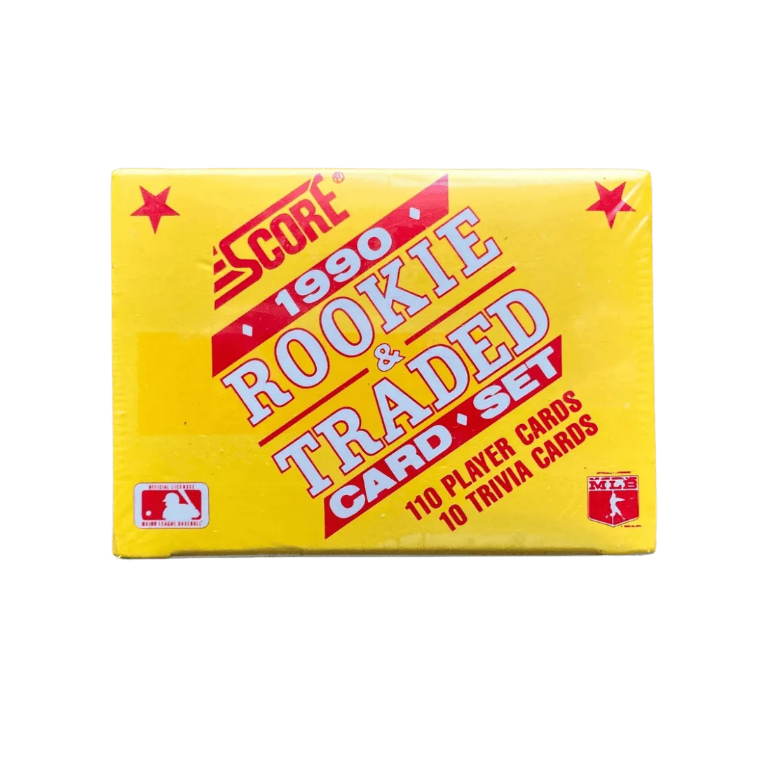 1990 Score Rookie & Traded Baseball Card Set