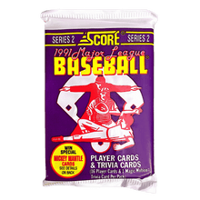 1991 Score Series 2 Major League Baseball Edition - Single Pack