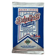 1991 Upper Deck Collectors Choice Baseball Retail Box (Find The Hank) - Single Pack