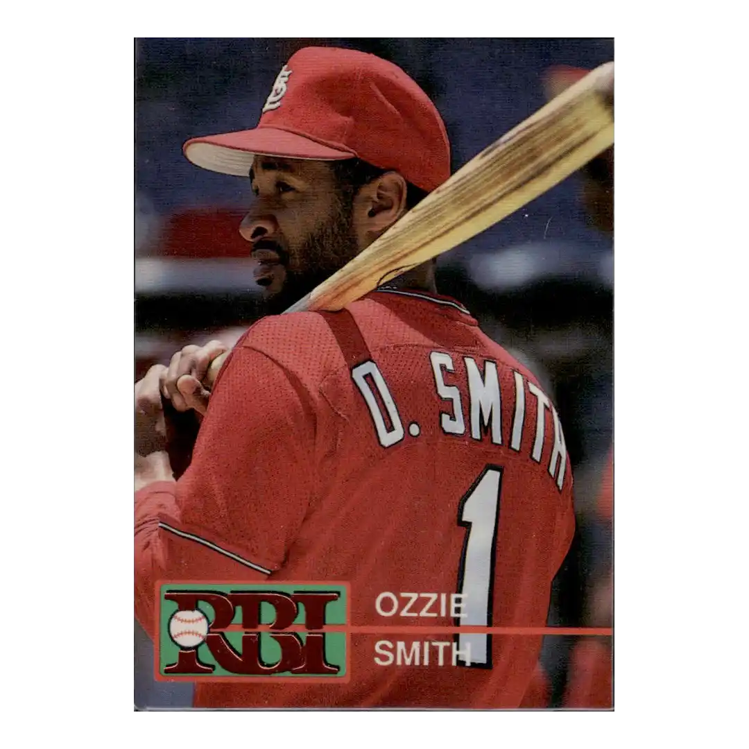 1992 RBI Magazine #42 Ozzie Smith - Front