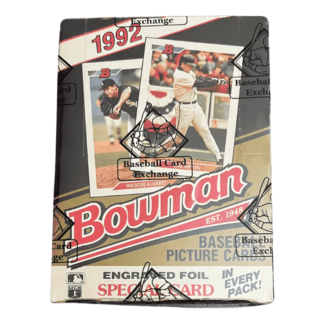 1992 Bowman Baseball Trading Card Box