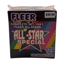 1992 Fleer All Star Special Baseball Box - 1991 All Stars