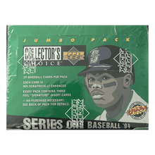 1994 Upper Deck Collectors Choice Series 1 Baseball Jumbo Box