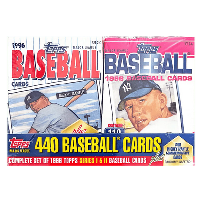 1996 Topps Series 1 & 2 Major League Baseball Boxes