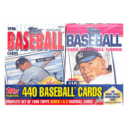 1996 Topps Series 1 & 2 Major League Baseball Boxes