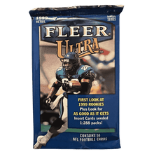1999 Fleer Ultra Football Retail Box - Single Pack
