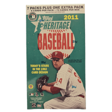 2011 Topps Heritage Baseball Blaster Box