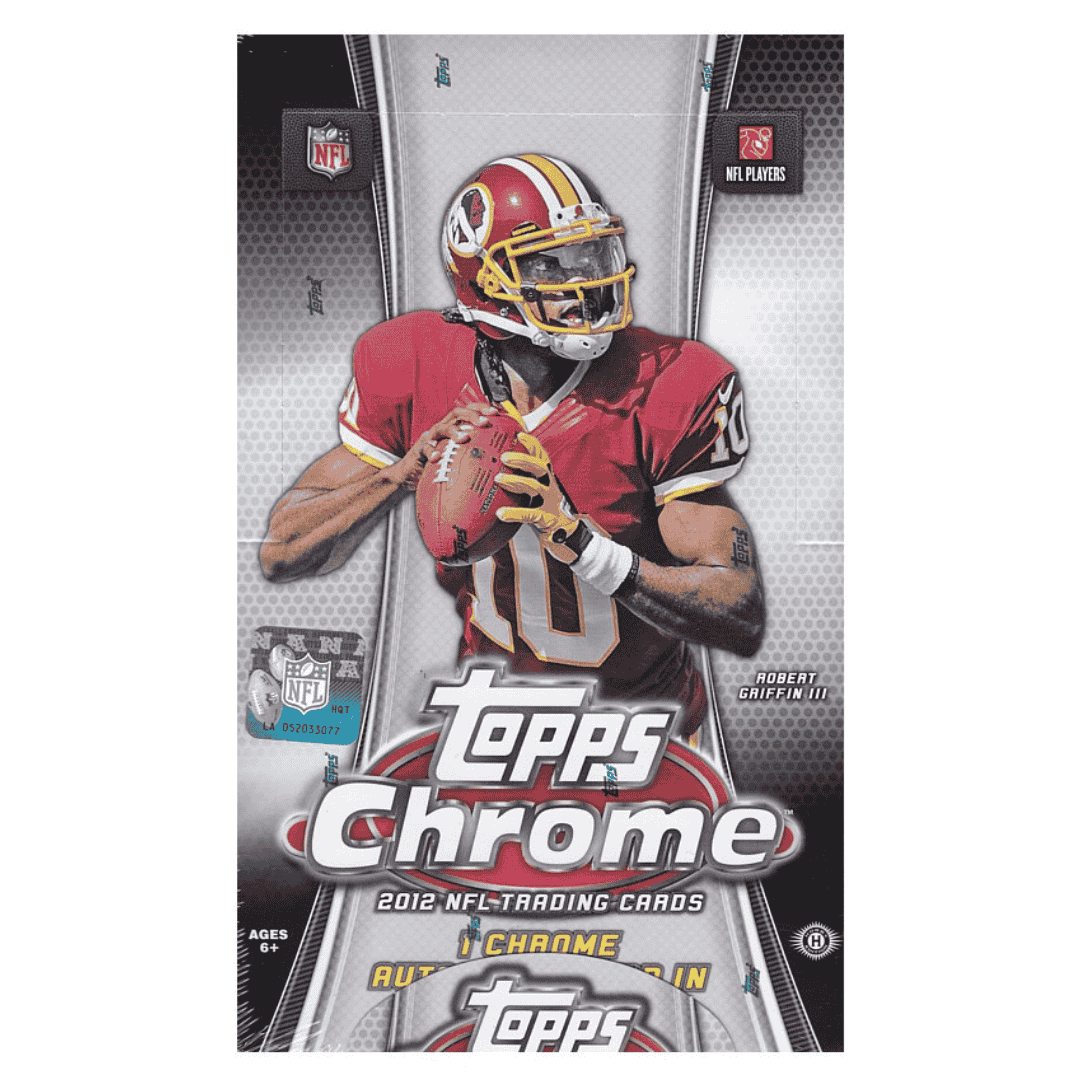 2012 Topps Chrome Football Hobby Box