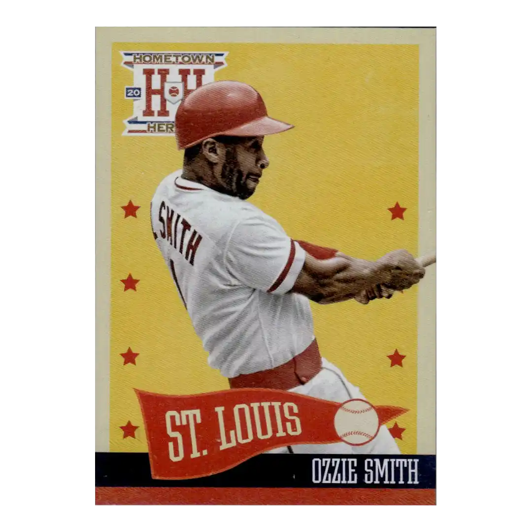 2013 Panini Hometown Heroes #28 Ozzie Smith - Front