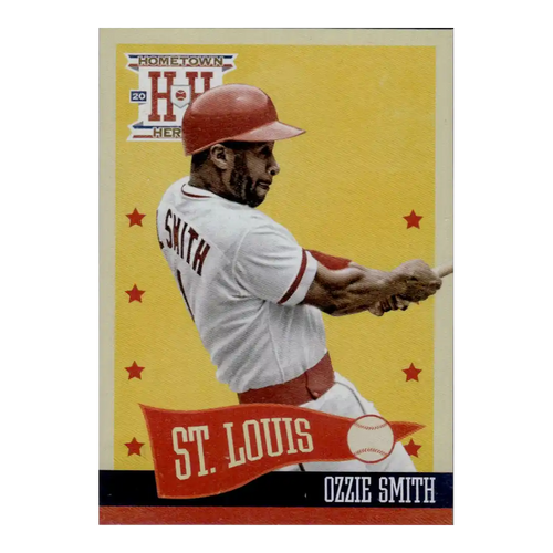 2013 Panini Hometown Heroes #28 Ozzie Smith - Front