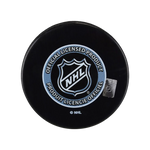 
2017 NHL Draft Unsigned Logo Hockey Puck — Back