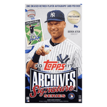 2017 Topps Archives Signature Series Postseason Baseball Hobby Box