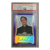 Mark Cuban PSA Auto 2020 Metal Pop Century Autograph - Purple Card #BAMC1