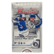 2020 Bowman Baseball HTA Jumbo Hobby Box