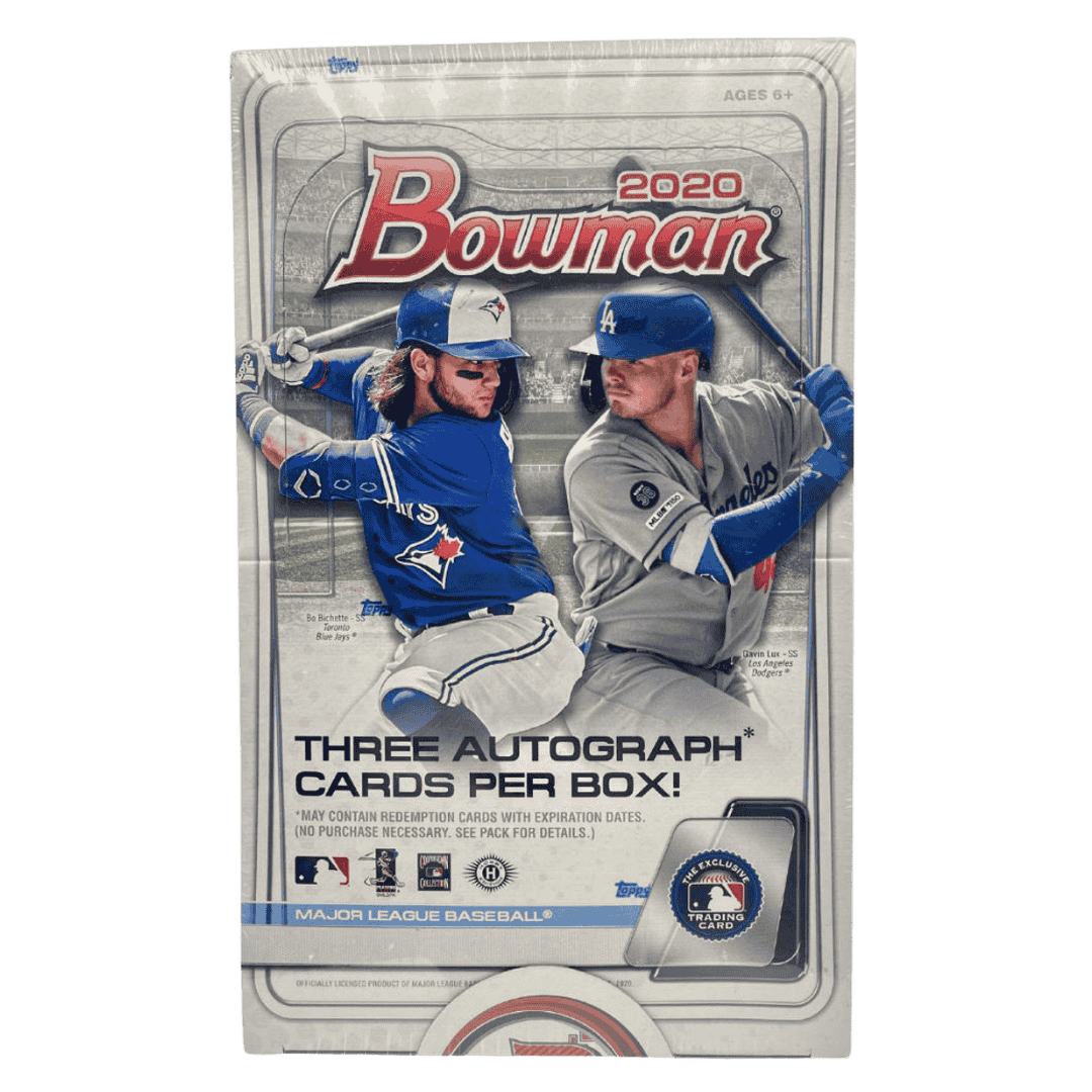 2020 Bowman Baseball HTA Jumbo Hobby Box
