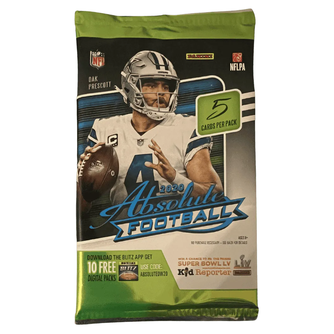 2020 Panini Absolute Football Single Pack