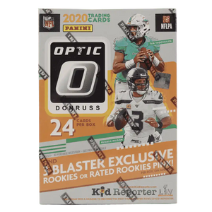2020 Panini NFL Donruss Optic Football Blaster Box - Pink Rated Rookies