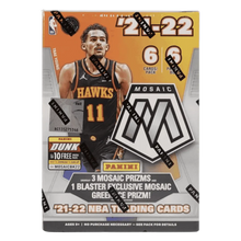 2021-22 Panini Mosaic Basketball Blaster Box