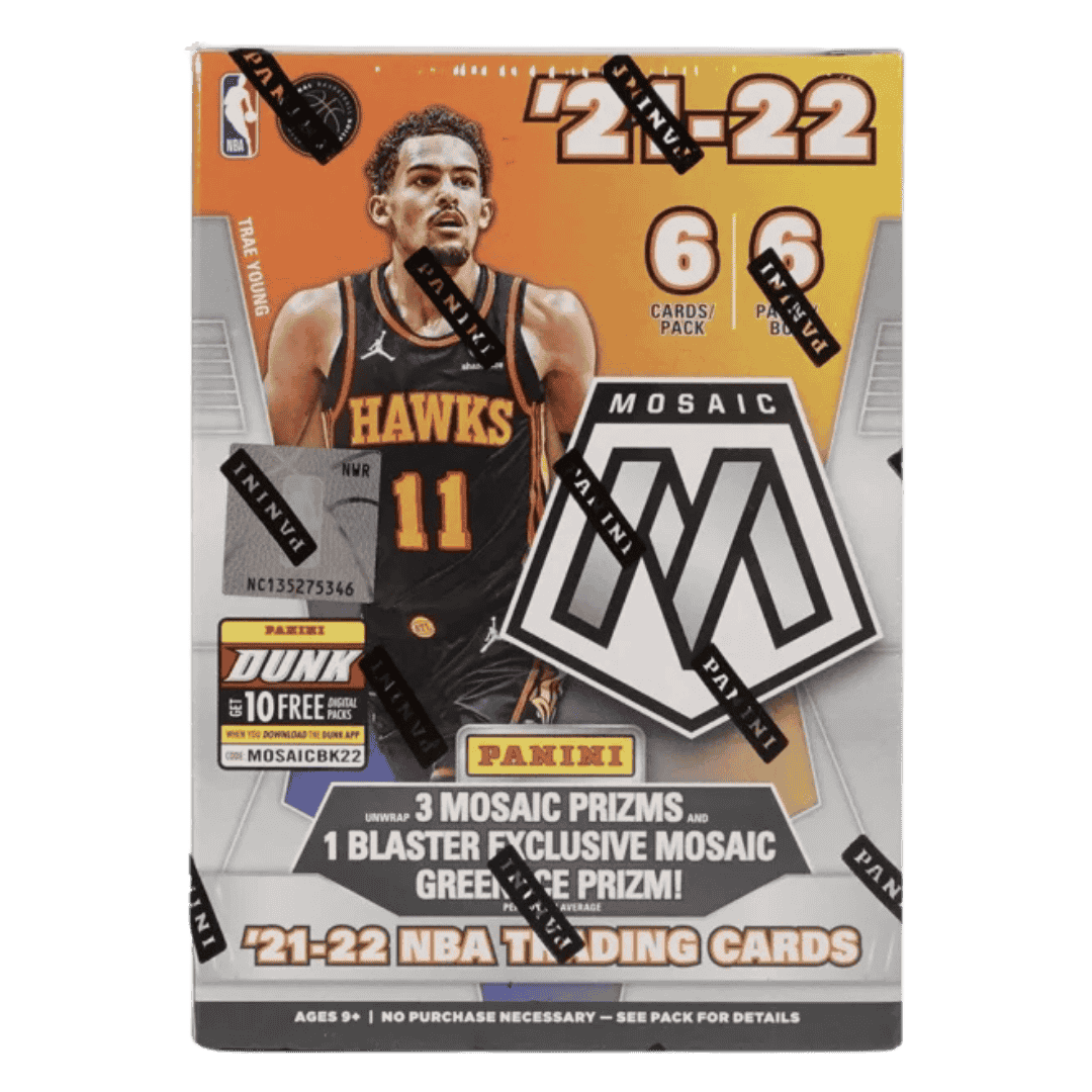 2021-22 Panini Mosaic Basketball Blaster Box