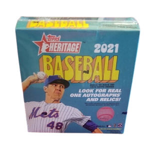 2021 Topps Heritage Baseball Mega Box