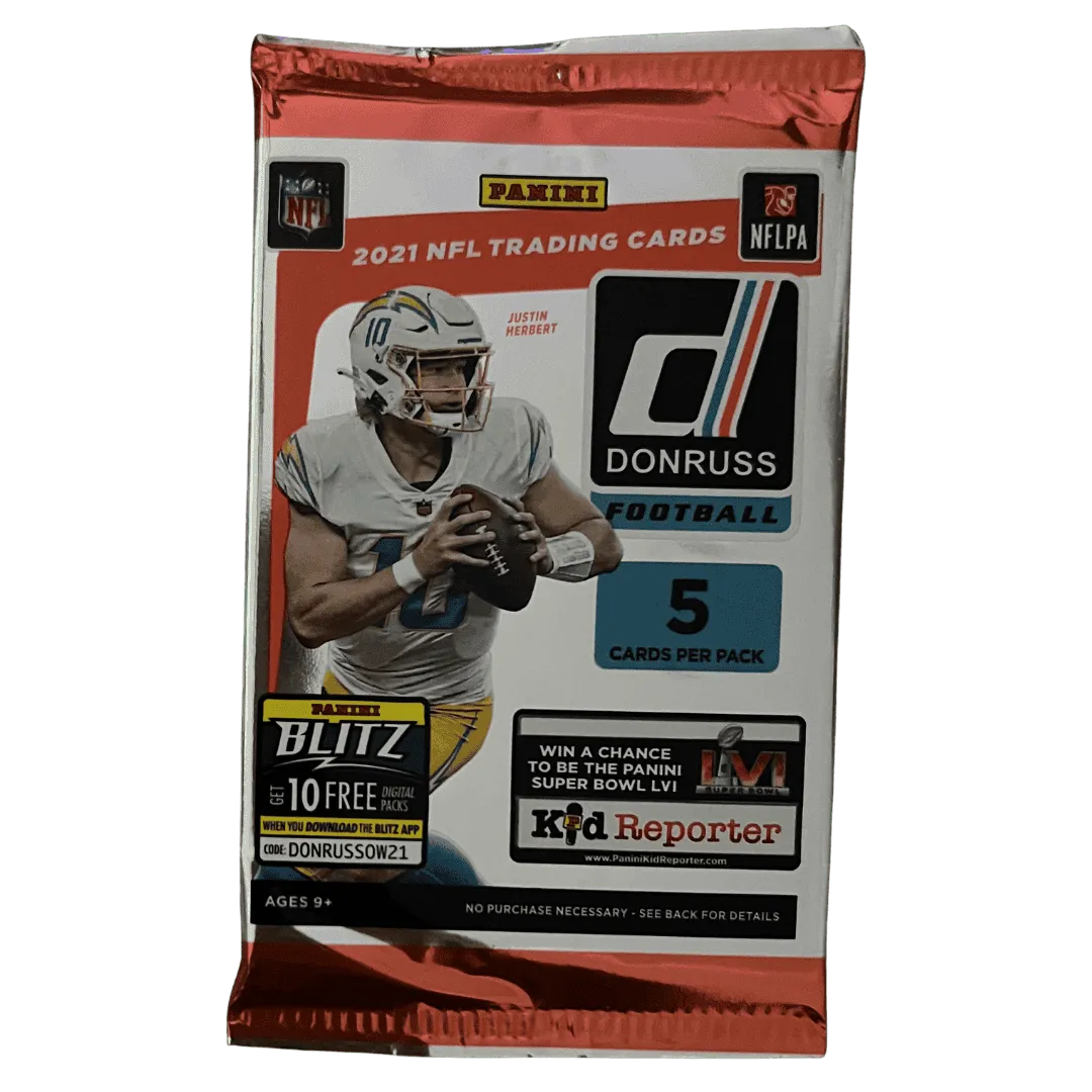 2021 Panini Donruss Football Single Pack