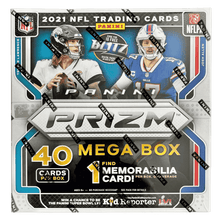 2021 Panini Prizm NFL Football Mega Box - Neon Green Pulsar Prizms
