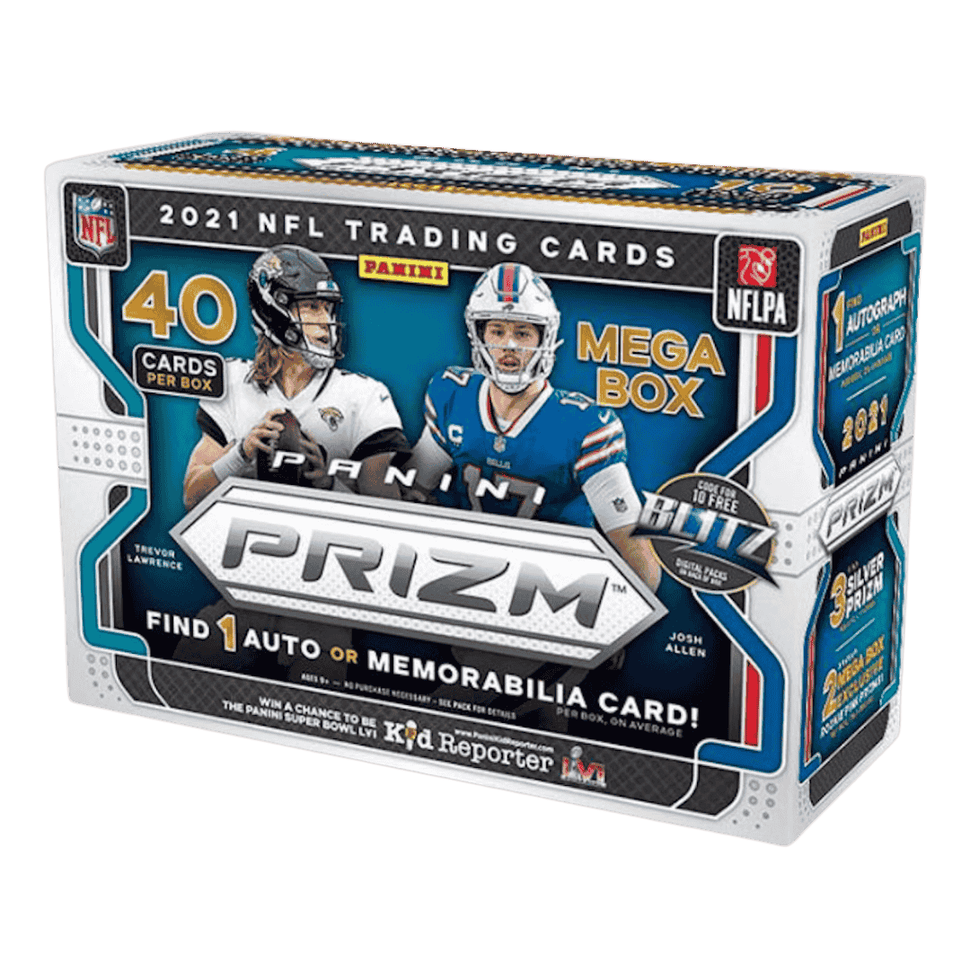 2021 Panini Prizm NFL Football Mega Box - Pink Prizms