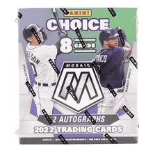 2022 Panini Mosaic Baseball Choice Box