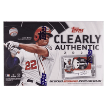 2022 Topps Clearly Authentic Baseball Hobby Box