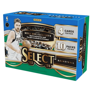 2023-24 Panini Select Basketball Mega Box - Red Cracked Ice