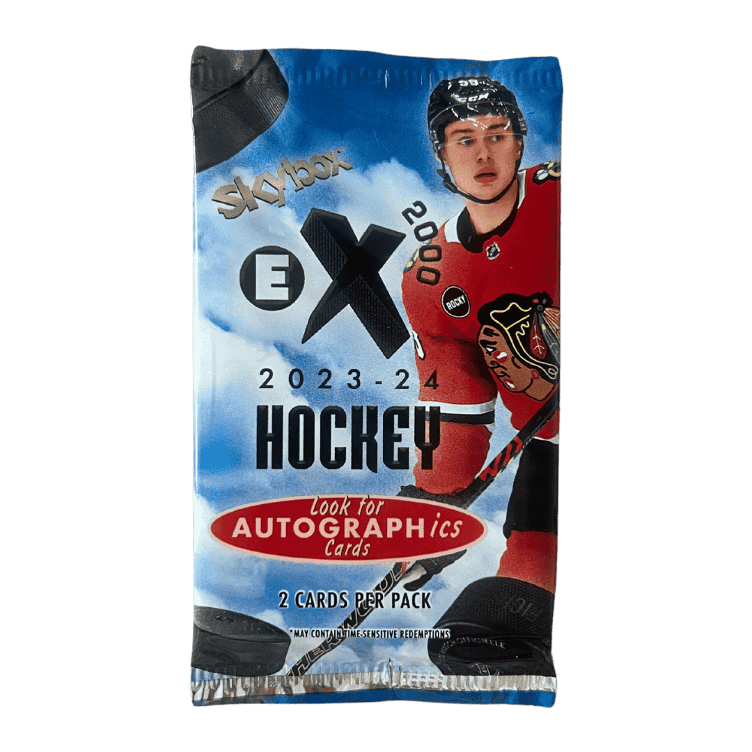 2023-24 Upper Deck Skybox E-X 2000 Hockey Hobby Box - Single Pack