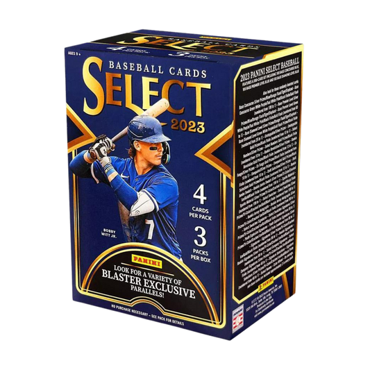 2023 Panini Baseball Cards Select Blaster Box