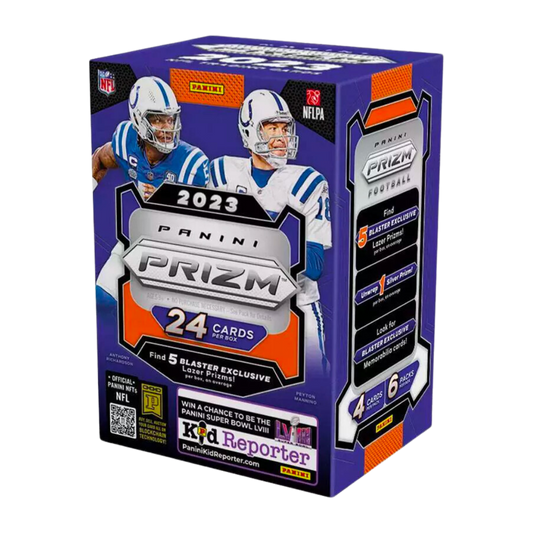 2023 Panini NFL Prizm Football Trading Card Blaster Box