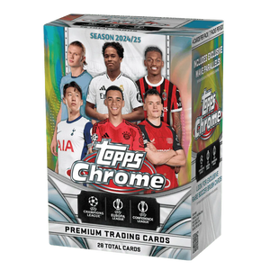 2024-25 Topps Chrome EUFA Club Soccer Blaster Box