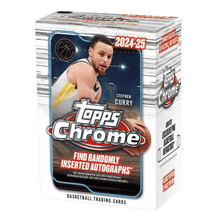 2024-25 Topps Chrome NBA Basketball Blaster Box #1