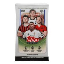 2024-25 Topps Flagship Edition UEFA Euro Soccer Hobby Box - Single Pack