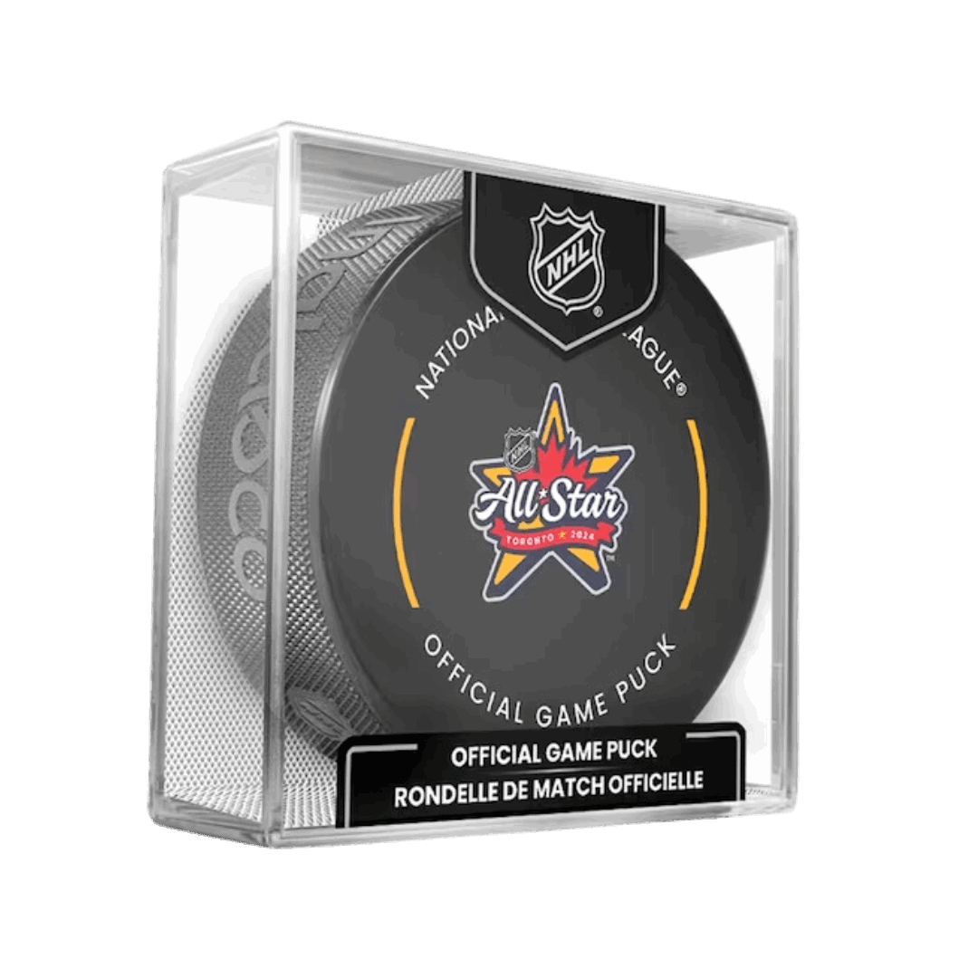 2024 NHL All Star Game Unsigned Official Game Puck