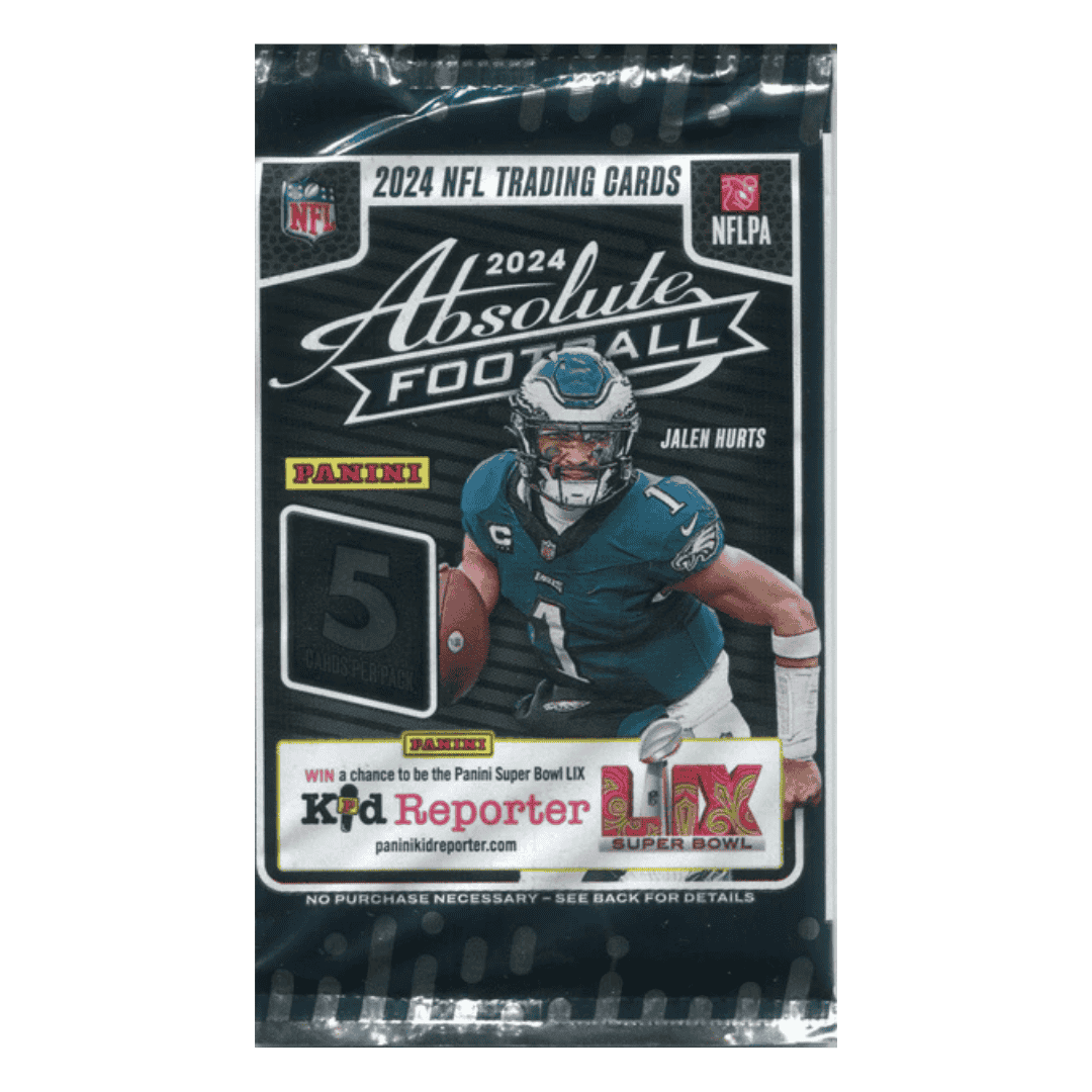 2024 Panini NFL Absolute Football Gravity Box Red Parallels - Single Pack