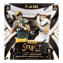 2024 Panini Select Football Mega Box (Black Red Prizm)