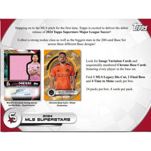 2024 Topps MLS Superstars Soccer Hobby Pack - Single Pack