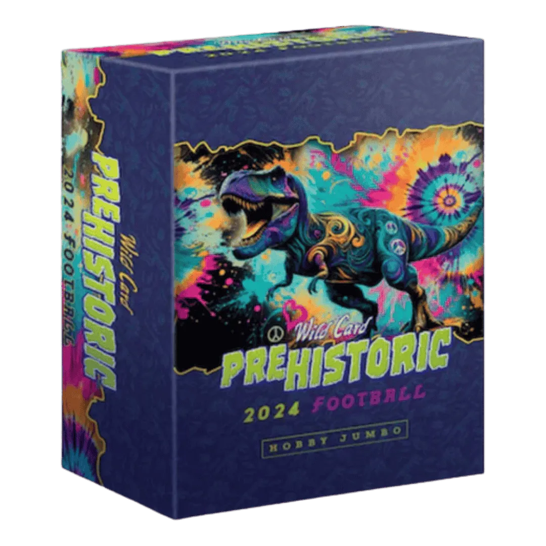 2024 Wild Card Prehistoric Football Hobby Jumbo Box