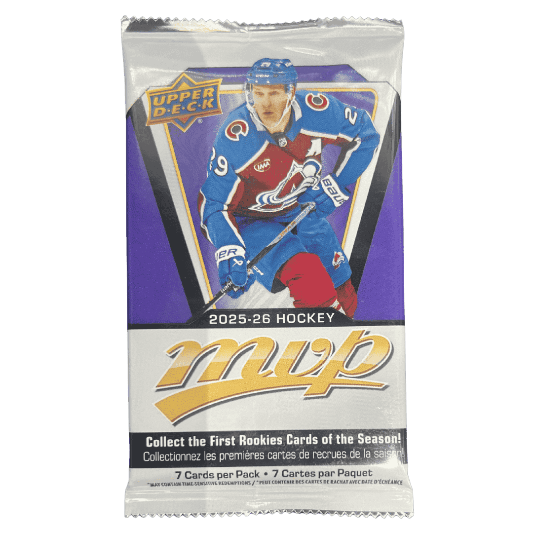 2025-26 Upper Deck NHL MVP Hockey - Single Pack