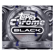2025 Bowman Chrome Black Baseball Hobby Box