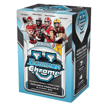 2025 Bowman University Chrome Collegiate Football Blaster Box